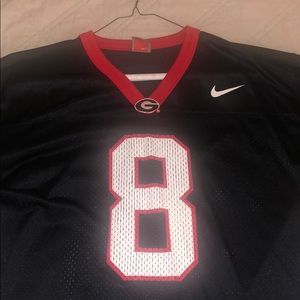 UGA Georgia black jersey medium